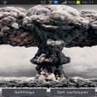 Outre le fond d'écran animé Chevaux  pour Android téléchargez l'apk gratuit de screensaver Explosion nucléaire .