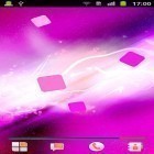 Outre le fond d'écran animé Galaxie 3D  pour Android téléchargez l'apk gratuit de screensaver Rose .
