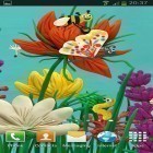 Outre le fond d'écran animé Nature de nuit   pour Android téléchargez l'apk gratuit de screensaver Fleurs printanières de cire à modéler.