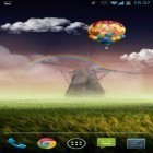 Outre le fond d'écran animé Paysage  pour Android téléchargez l'apk gratuit de screensaver La prairie psychédélique .