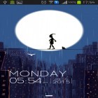 Outre le fond d'écran animé Jardin  pour Android téléchargez l'apk gratuit de screensaver Nuit pluvieuse .