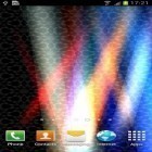 Outre le fond d'écran animé Éléments de design  pour Android téléchargez l'apk gratuit de screensaver Les rayons de lumière .