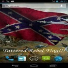 Outre le fond d'écran animé Grande vague  pour Android téléchargez l'apk gratuit de screensaver Le drapeau des insurgés .