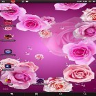 Outre le fond d'écran animé Le bois de bambou 3D  pour Android téléchargez l'apk gratuit de screensaver Roses 2 .