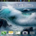 Outre le fond d'écran animé Le cœur de la galaxie  pour Android téléchargez l'apk gratuit de screensaver Vagues maritimes .