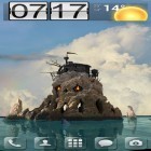 Outre le fond d'écran animé Soleil de tribu 3D pour Android téléchargez l'apk gratuit de screensaver L`île-crane .