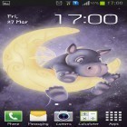 Outre le fond d'écran animé Noël pour Android téléchargez l'apk gratuit de screensaver Hippo somnolent.