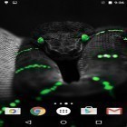 Outre le fond d'écran animé Nature verte  pour Android téléchargez l'apk gratuit de screensaver Serpents.