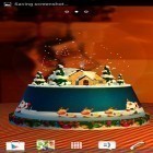 Téléchargez La boule hivernale 3D sur Android et d'autres fonds d'écran animés gratuits pour Huawei Ascend P6.