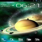Outre le fond d'écran animé Les cellules d`eau  pour Android téléchargez l'apk gratuit de screensaver Le système solaire. Edition deluxe. .