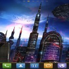 Outre le fond d'écran animé Aimables  pour Android téléchargez l'apk gratuit de screensaver Colonie spatiale .