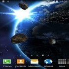 Outre le fond d'écran animé Océan à minuit  pour Android téléchargez l'apk gratuit de screensaver Espace HD 2015.