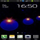 Outre le fond d'écran animé Neon  pour Android téléchargez l'apk gratuit de screensaver Boules spatiales .