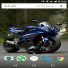 Outre le fond d'écran animé Le vrai espace 3D pour Android téléchargez l'apk gratuit de screensaver Moto sportive .