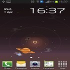 Outre le fond d'écran animé Fleurs  pour Android téléchargez l'apk gratuit de screensaver Etoile et univers .