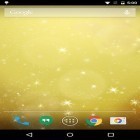 Outre le fond d'écran animé Jardin  pour Android téléchargez l'apk gratuit de screensaver Pluie d'étoiles .