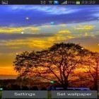Outre le fond d'écran animé La nature nocturne  pour Android téléchargez l'apk gratuit de screensaver Coucher de printemps .