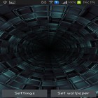 Outre le fond d'écran animé Cerisier en floraison  pour Android téléchargez l'apk gratuit de screensaver Tunnel 3D.