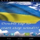 Outre le fond d'écran animé Iles polyèdres   pour Android téléchargez l'apk gratuit de screensaver Le drapeau de l`Ukraine.