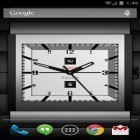 Outre le fond d'écran animé Neige tombante  pour Android téléchargez l'apk gratuit de screensaver Montres square lite .