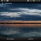 Outre le fond d'écran animé Titanic 3D pour Android téléchargez l'apk gratuit de screensaver Gouttes d'eau.
