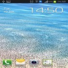 Outre le fond d'écran animé OVNI 3D pour Android téléchargez l'apk gratuit de screensaver Vagues à la plage .
