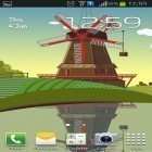 Outre le fond d'écran animé Bougie qui se consume 3D pour Android téléchargez l'apk gratuit de screensaver Moulin et étang.