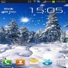 Outre le fond d'écran animé La belle Terre  pour Android téléchargez l'apk gratuit de screensaver Hiver: Soleil froid.