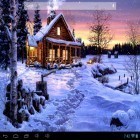 Outre le fond d'écran animé Arbre de plasma  pour Android téléchargez l'apk gratuit de screensaver Fête d'hiver .