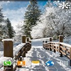 Outre le fond d'écran animé La galaxie ténébreuse  pour Android téléchargez l'apk gratuit de screensaver Paysages d'hiver.