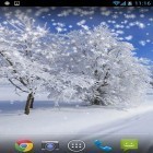 Outre le fond d'écran animé Néon 2 HD  pour Android téléchargez l'apk gratuit de screensaver Hiver: Neige.