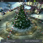 Outre le fond d'écran animé Serpents pour Android téléchargez l'apk gratuit de screensaver Village d'hiver 3D .