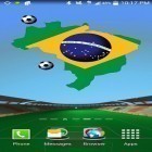 Outre le fond d'écran animé Le chaton sauvage  pour Android téléchargez l'apk gratuit de screensaver Brésil: Coupe du Monde .