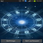 Outre le fond d'écran animé Pluie réelle  pour Android téléchargez l'apk gratuit de screensaver Zodiaque .