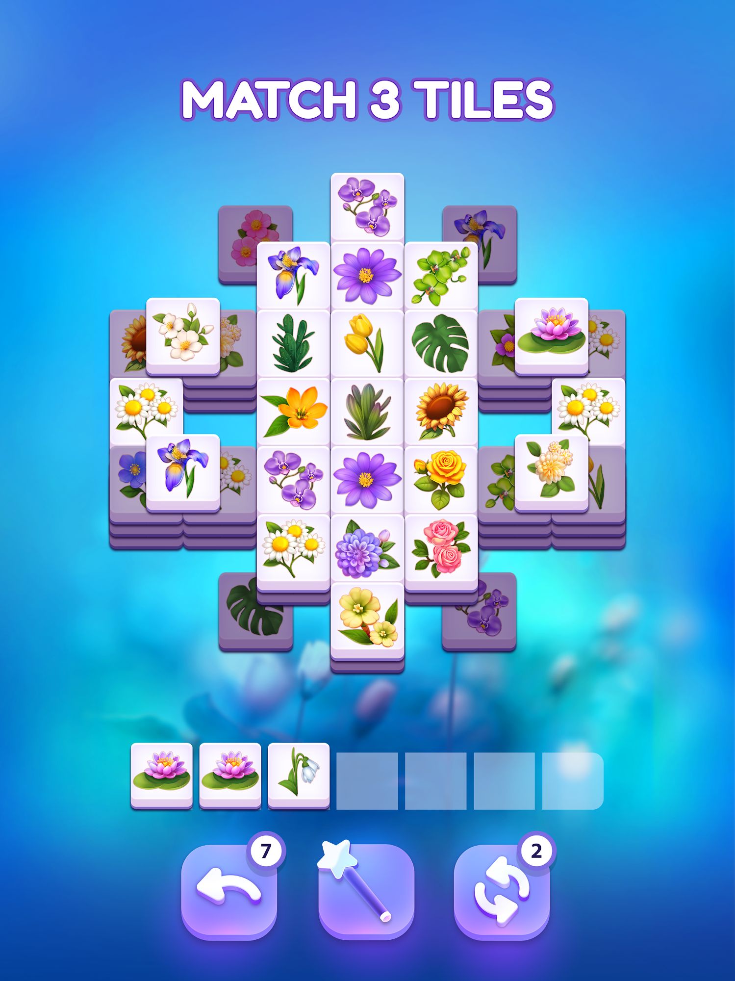 Télécharger Blossom Match - Puzzle Game pour Android A.n.d.r.o.i.d. .5...0. .a.n.d. .m.o.r.e gratuit.