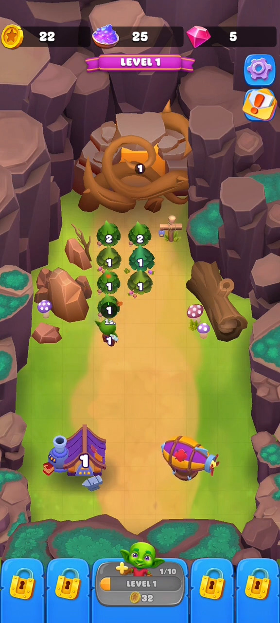 Télécharger Goblins Wood: Tycoon Idle Game pour Android gratuit.