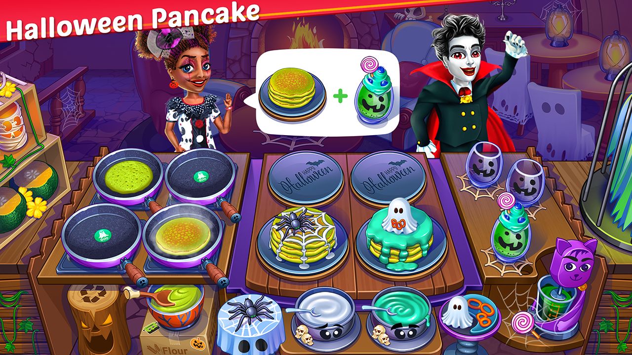Télécharger Halloween Cooking Games pour Android gratuit.