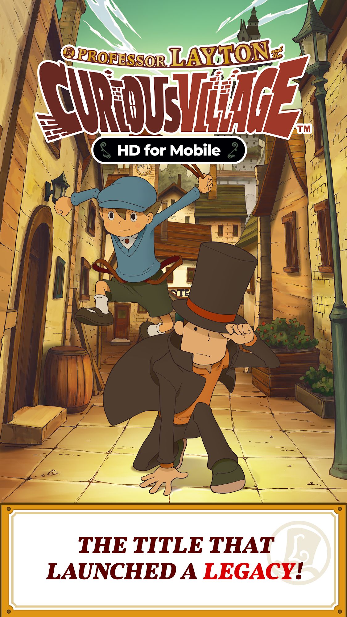 Télécharger Layton: Curious Village in HD pour Android gratuit.