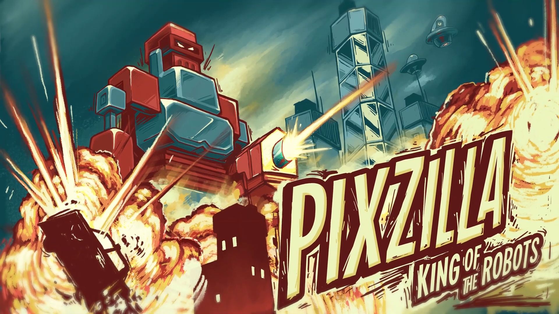 Télécharger Pixzilla / King of the Robots pour Android gratuit.