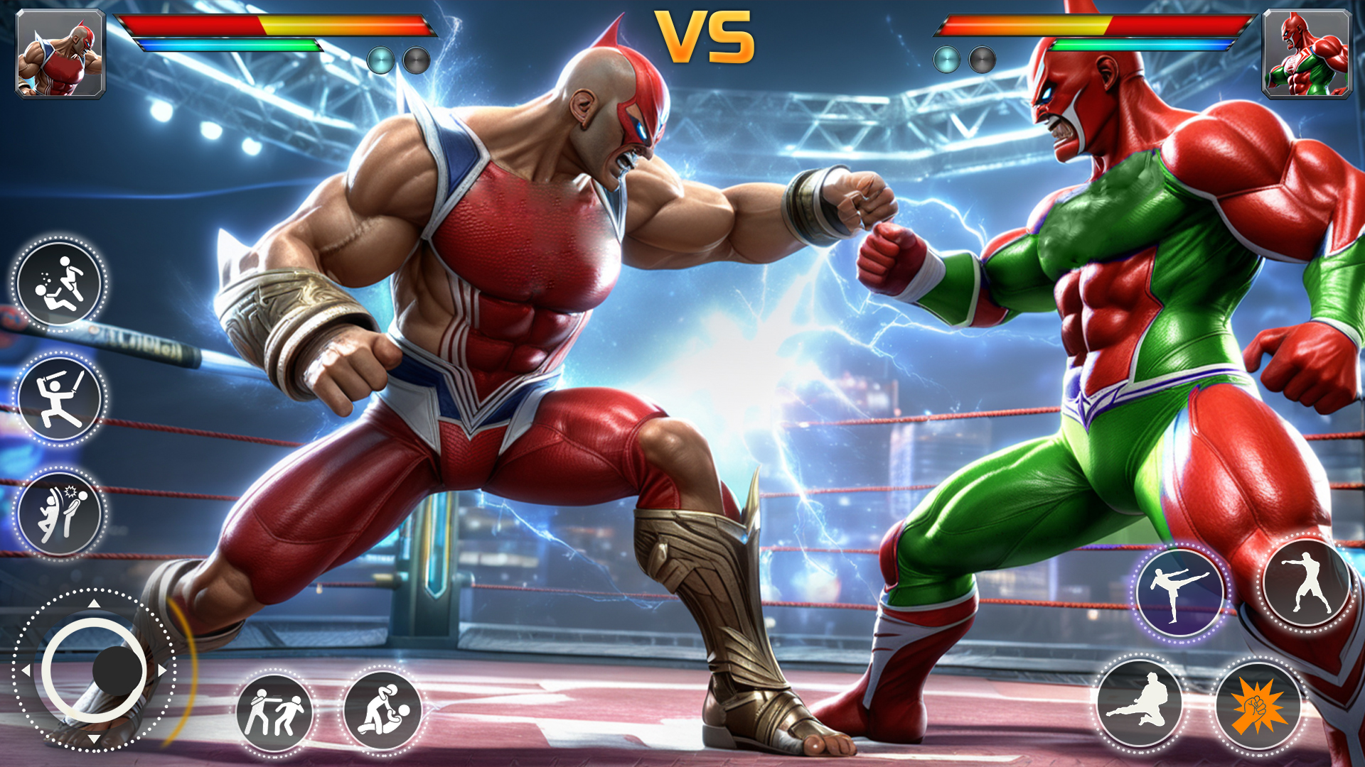 Télécharger Superhero Fighting Games pour Android gratuit.