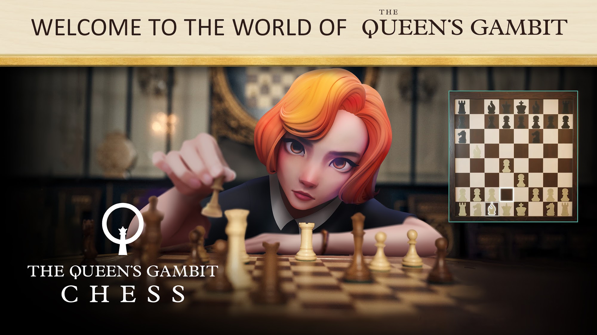 Télécharger The Queen's Gambit Chess pour Android gratuit.