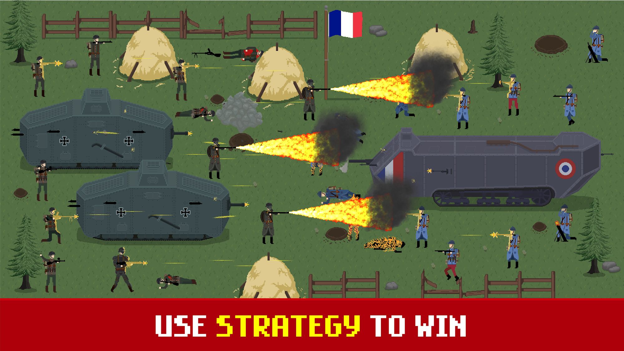 Télécharger Trench Warfare WW1: RTS Battle pour Android gratuit.
