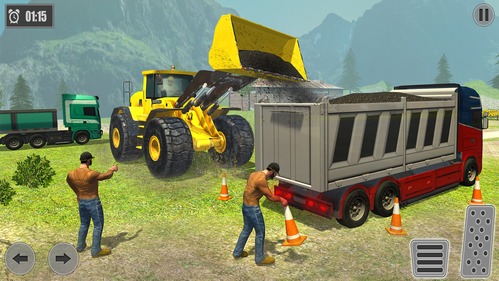 Télécharger Uphill Truck: Offroad Games 3D pour Android gratuit.