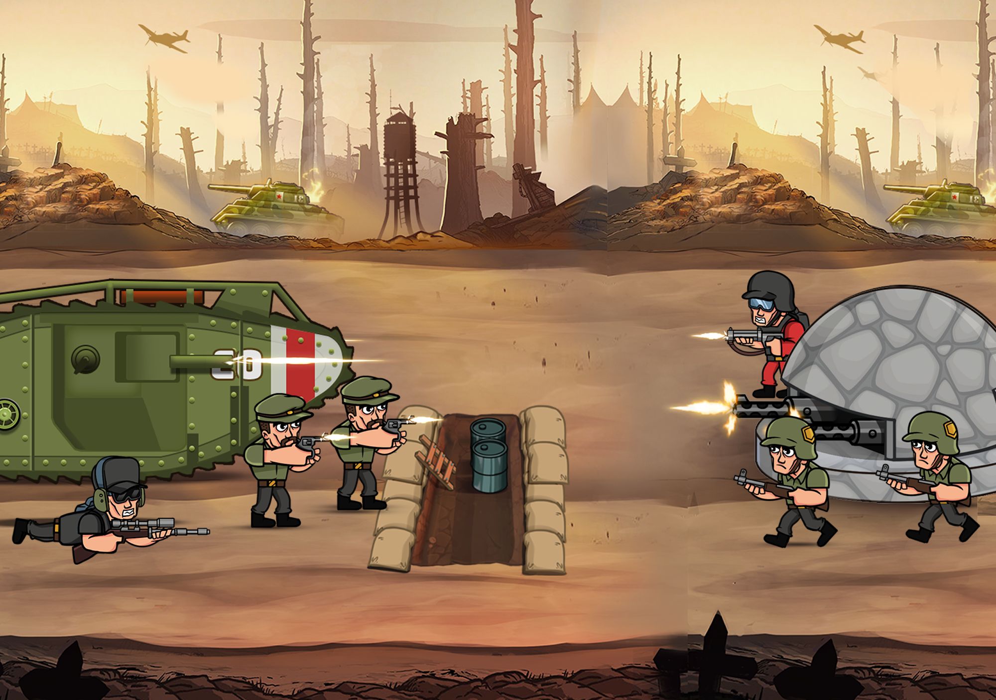 Télécharger War Strategy Game: RTS WW2 pour Android gratuit.