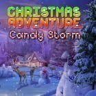 Avec le jeu Lanceur de lames pour Android téléchargez gratuitement Christmas adventure: Candy storm sur le portable ou la tablette.