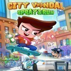 Avec le jeu Loop pour Android téléchargez gratuitement City vandal: Spray and run sur le portable ou la tablette.