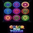 Avec le jeu Lee vs the asteroids pour Android téléchargez gratuitement Color rings puzzle sur le portable ou la tablette.