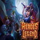Avec le jeu Ellrland Tales: Deck Heroes pour Android téléchargez gratuitement Heroes legend: Idle battle war sur le portable ou la tablette.