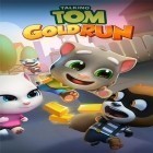 Avec le jeu Animal ark: Run pour Android téléchargez gratuitement Tom parlant: Course d'or  sur le portable ou la tablette.