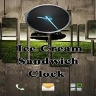 Avec l'app KK Launcher pour Android téléchargez gratuitement Horloge Ice cream sandwich sur le portable ou la tablette.